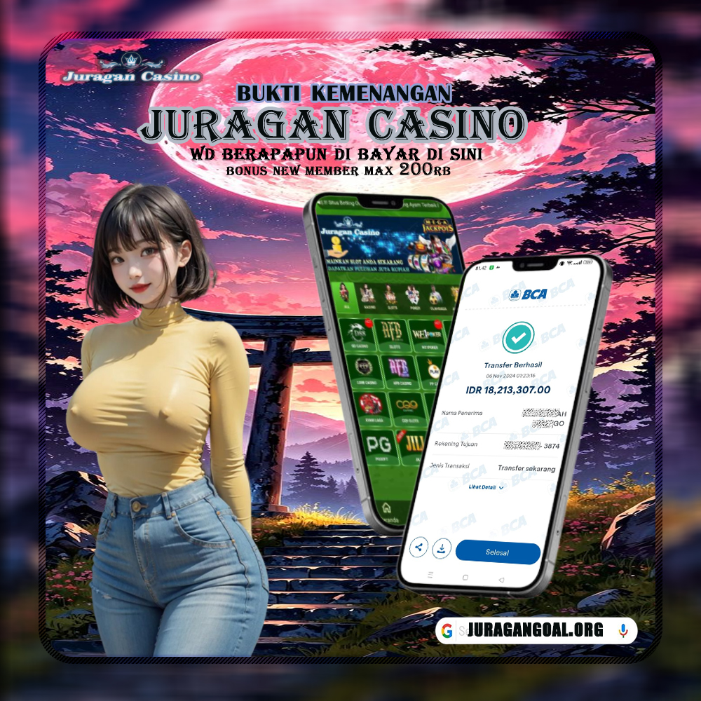 Bukti Kemenangan Member Juragan Casino Tanggal 06–11–2024