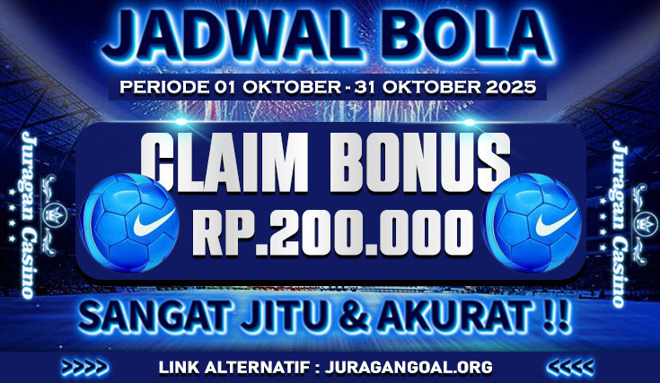 JADWAL PERTANDINGAN SEPAKBOLA 21 OKTOBER – 22 OKTOBER 2025